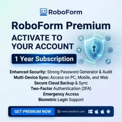 RoboForm Premium Activate To Your Account 1 Year