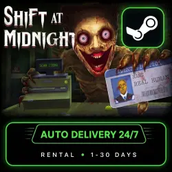 SHIFT AT MIDNIGHT | STEAM RENTAL | AUTO DELIVERY 24/7 | 1 HOUR - 30 DAYS