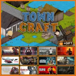 [AUTO CODE + INSTANT] - TownCraft + Cities: Skylines II + BONUS GAME