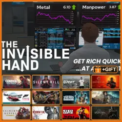[AUTO CODE + INSTANT] - The Invisible Hand + Cities: Skylines II + BONUS GAME