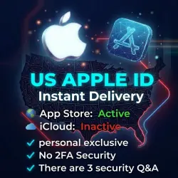 New US Apple account | Personal use | All information can be modified | No 2FA
