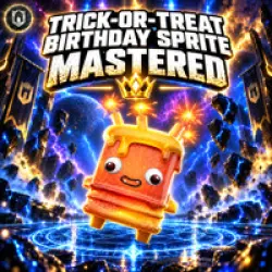 Trick-or-Treat Birthday Sprite [Mastered (Level 5) + You Keep, Not Index Only] | Fortnite | 24/7…