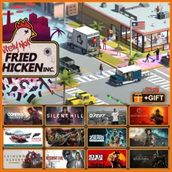 [AUTO CODE + INSTANT] - Definitely Not Fried Chicken + Cities: Skylines II + BONUS GAME