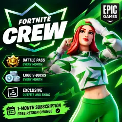 FORTNITE CREW | MEMBERSHIP 1 MONTH