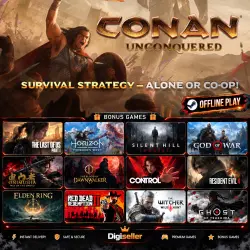 [AUTO CODE] - Conan Unconquered +1 GIFT GAME