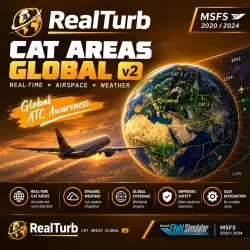 REALTURB CAT AREAS GLOBAL V2 MSFS