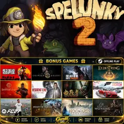 [АВТОМАТИЧЕСКИЙ КОД + МГНОВЕННАЯ ДОСТАВКА] - Spelunky 2 + БОНУСНАЯ ИГРА