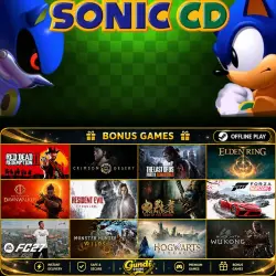 [АВТОМАТИЧЕСКИЙ КОД + МГНОВЕННАЯ ДОСТАВКА] - Sonic CD + БОНУСНАЯ ИГРА