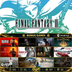 [АВТОМАТИЧЕСКИЙ КОД + МГНОВЕННАЯ ДОСТАВКА] - FINAL FANTASY III + БОНУСНАЯ ИГРА