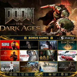 [АВТОМАТИЧЕСКИЙ КОД + МГНОВЕННАЯ ДОСТАВКА] - DOOM: The Dark Ages + БОНУСНАЯ ИГРА