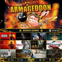 [АВТОМАТИЧЕСКИЙ КОД + МГНОВЕННАЯ ДОСТАВКА] - Worms Armageddon + БОНУСНАЯ ИГРА