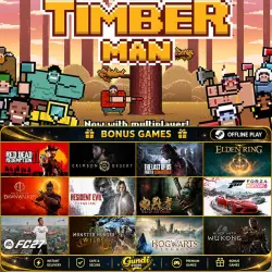 [АВТОМАТИЧЕСКИЙ КОД + МГНОВЕННАЯ ДОСТАВКА] - Timberman + БОНУСНАЯ ИГРА
