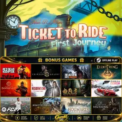 [AUTO CODE + INSTANT] - Ticket to Ride: First Journey + Slay the Spire + BONUS GAME