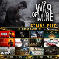 [AUTO CODE + INSTANT] - This War of Mine + BONUS GAME