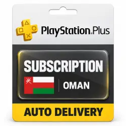 PlayStation Plus | Membership | PS4 / PS5 | Oman