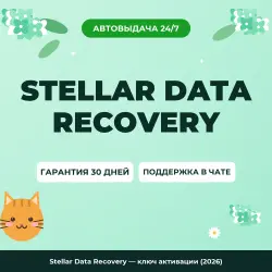Stellar Data Recovery — ключ активации (2026)