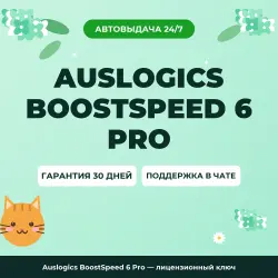 Auslogics BoostSpeed 6 Pro | License Key