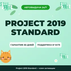 Project 2019 Standard — ключ активации
