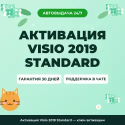 Активация Visio 2019 Standard — ключ активации