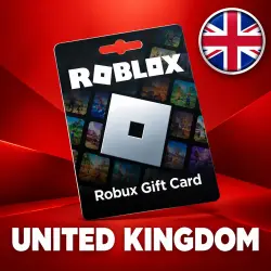Карты пополнения Roblox Robux UK (Великобритания), лот №208712
