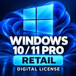 Windows 10 / 11 Pro Retail Key | 1 PC | Instant Delivery
