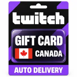 Twitch | Balance Top-Up Gift Card CAD | Canada