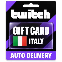 Twitch | Balance Top-Up Gift Card EUR | Italy