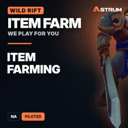 Wild Rift Item Farm: Legendary Queue Warrior-commander | NA | Piloted