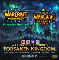 Россия\РБ\МИР Warcraft III Reforged: Forsaken Kingdom + выбор издания BATTLE NET