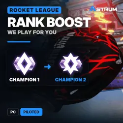 Rocket League Rank Boost: Champion 1 → Champion 2 | PC | Piloted