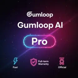 Gumloop AI Pro 1-12M | Upgrade/Renewal | Warranty