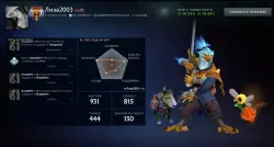 Аккаунт Dota 2 5652 MMR МЕЙНПУЛ, Порядочность 10 000, лот №255228