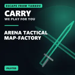 Escape From Tarkov Carry: Arena Tactical Map-factory | Piloted