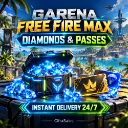 Garena Free Fire (MAX) — DIAMONDS | by ID | Instant Delivery 24/7