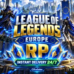 League of Legends Europe — RP | Code | Instant Delivery 24/7