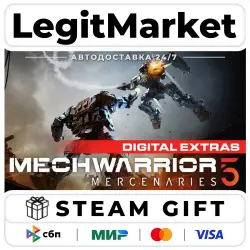 DLC MechWarrior 5: Mercenaries - Digital Content / Steam АВТО / РУ + МИР