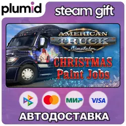 DLC American Truck Simulator - Christmas Paint Jobs Pack Steam Gift / Россия + МИР / АВТО
