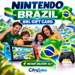 Nintendo Brazil — BRL GIFT CARD | Code | Instant Delivery 24/7