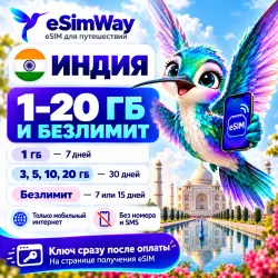 eSIM India — mobile data for travel, instant delivery