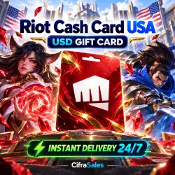 Riot Cash Card USA — USD GIFT CARD | Code | Instant Delivery 24/7