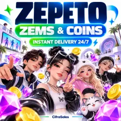ZEPETO — ZEMS & COINS | by ID | Instant Delivery 24/7