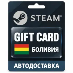 Steam (Стим) | Карта пополнения баланса USD | Боливия