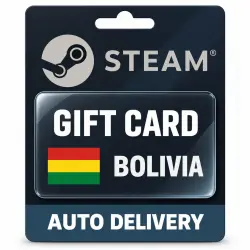 Steam Wallet | Balance Top-Up Card USD | Bolivia