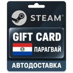 Steam (Стим) | Карта пополнения баланса USD | Парагвай