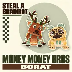 Money Money Bros Secret (любая мутация) Steal a Brainrot — — Roblox, лот №288536