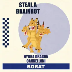 Hydra Dragon Cannelloni Secret (любая мутация) Steal a Brai… — Roblox, лот №273245