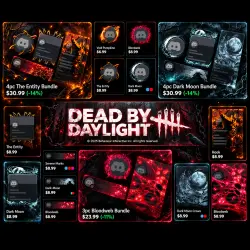 [Gift] Dead By Daylight | 4pc The Entity Bundle, 4pc Dark Moon Bundle, 3pc Bloodweb Bundle