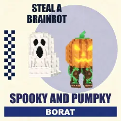 Spooky and Pumpky Secret (любая мутация) Steal a Brainrot — — Roblox, лот №250340