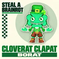 Cloverat Clapat Secret (любая мутация) Steal a Brainrot — — Roblox, лот №250350