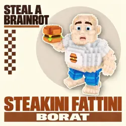 Steakini Fattini Secret (любая мутация) | Steal a Brainrot … — Roblox, лот №250364
